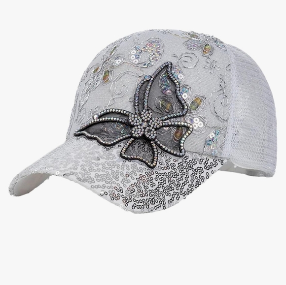 New 1 3D Butterfly Breathable Baseball Cap - Picture 3 of 7